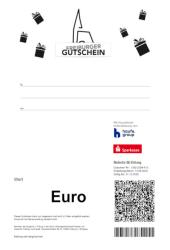 Gutschein Schwarz-WeiÃŸ